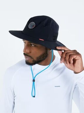TRIBORD Unisex Sailing Hat in Black